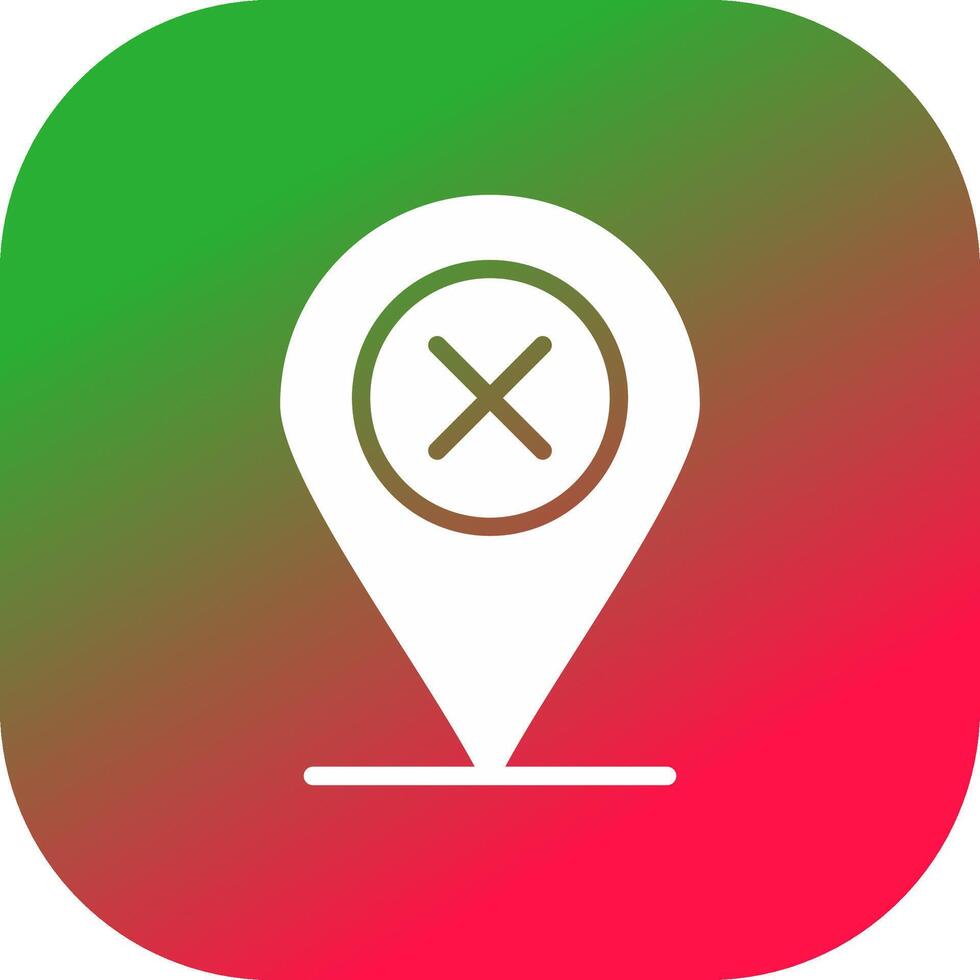 Wrong Creative Icon Design vector