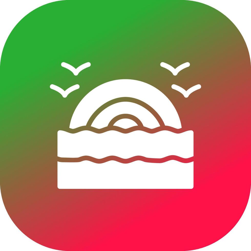 Line Gradient Circle vector
