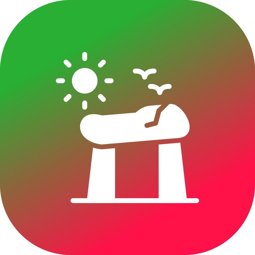 Stonehenge Creative Icon Design vector