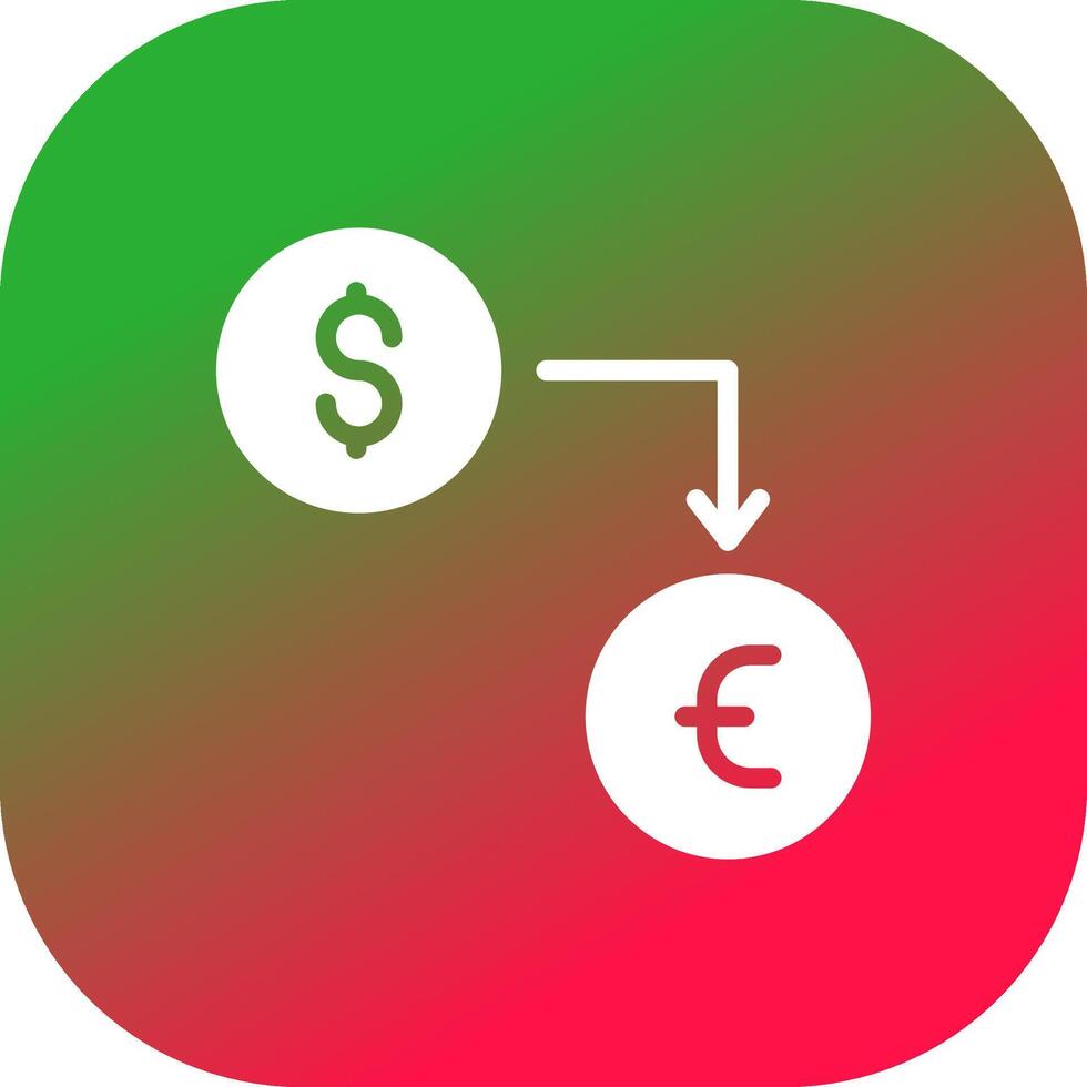 círculo de gradiente de línea vector