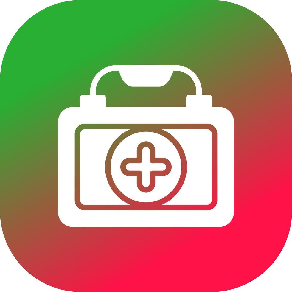 First Aid Kit Creative Icon Design vector