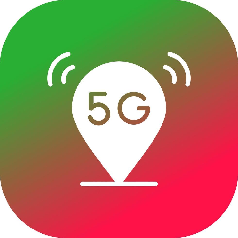 5G Creative Icon Design vector