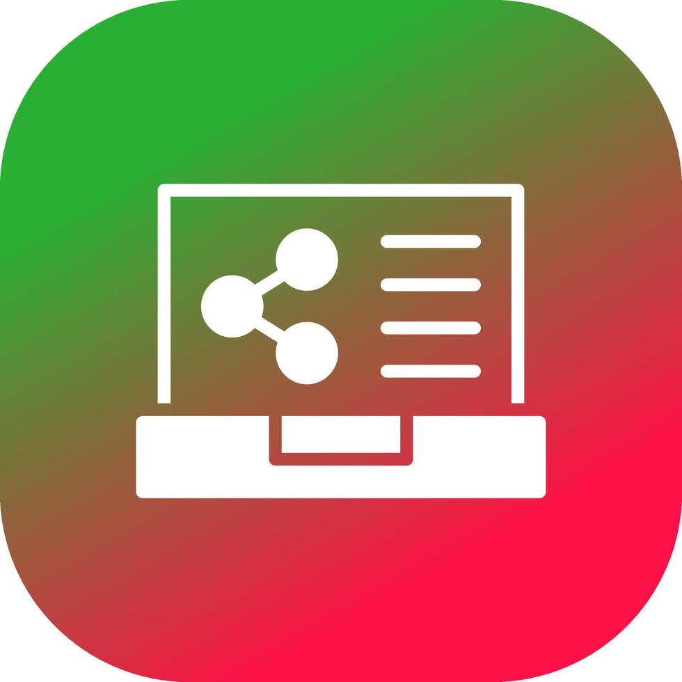 Line Gradient Circle vector