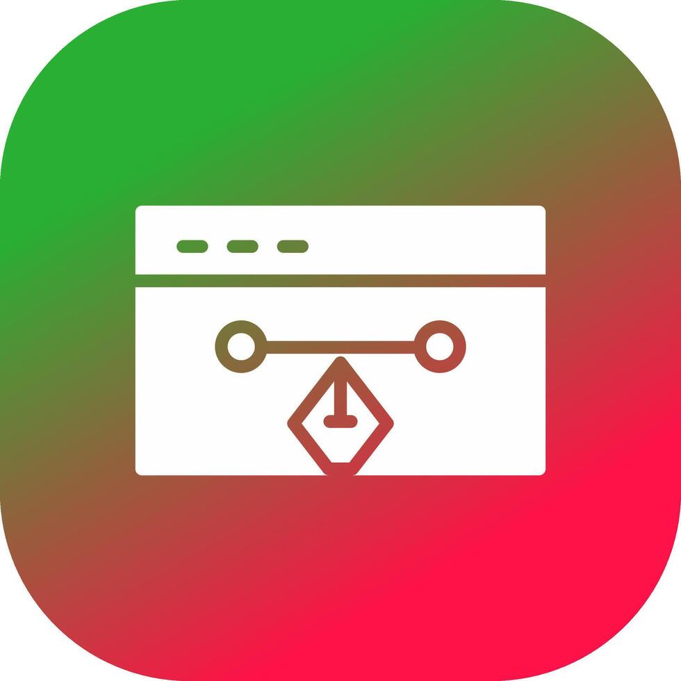 Line Gradient Circle vector