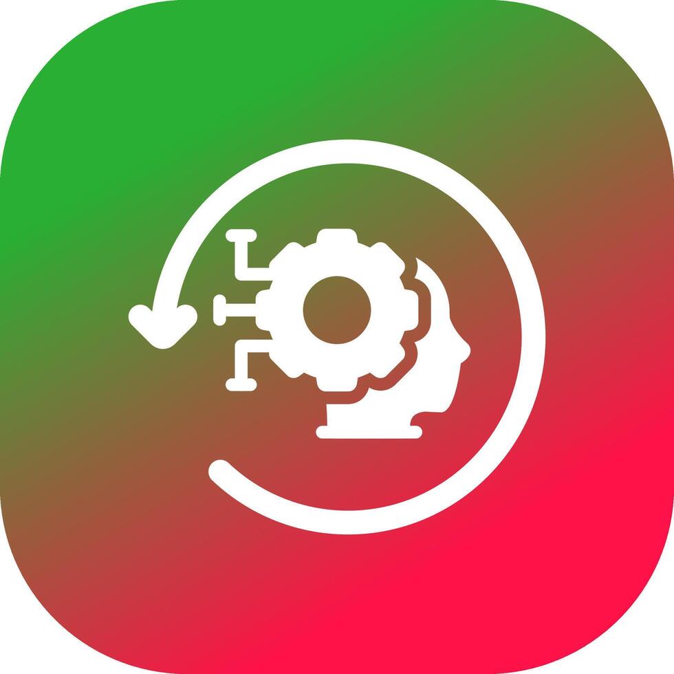 Line Gradient Circle vector