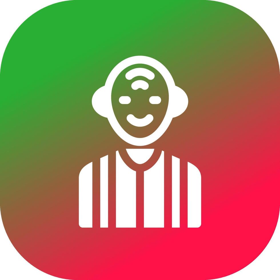 Old Man Creative Icon Design vector