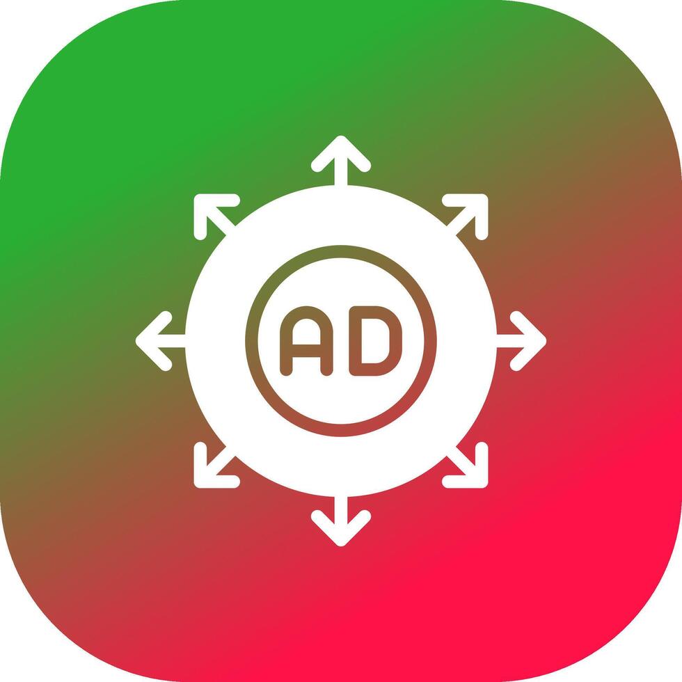 Line Gradient Circle vector