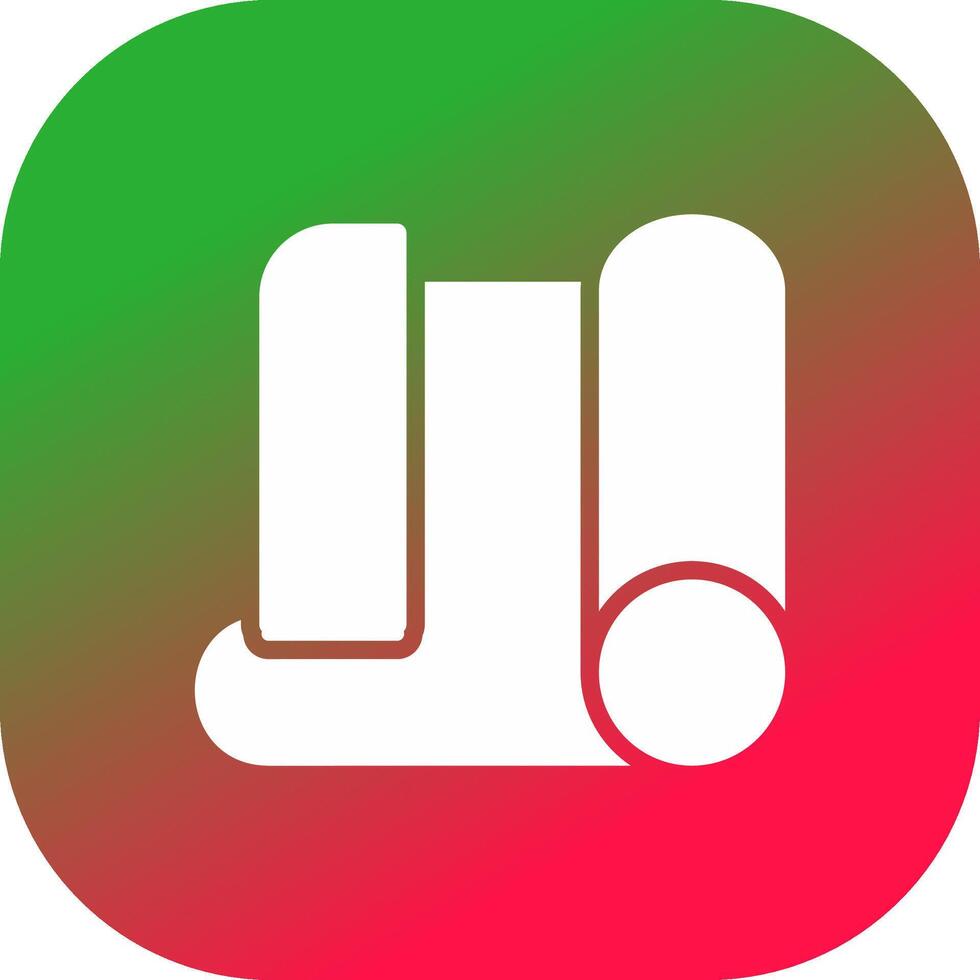 Paper Roll Creative Icon Design vector
