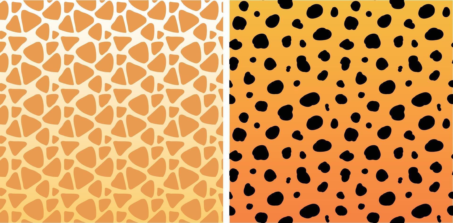 Animals skin Pattern Vector Background