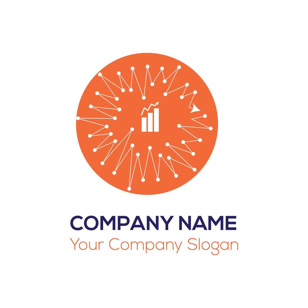 Financial Business and Investment Logo Design vector