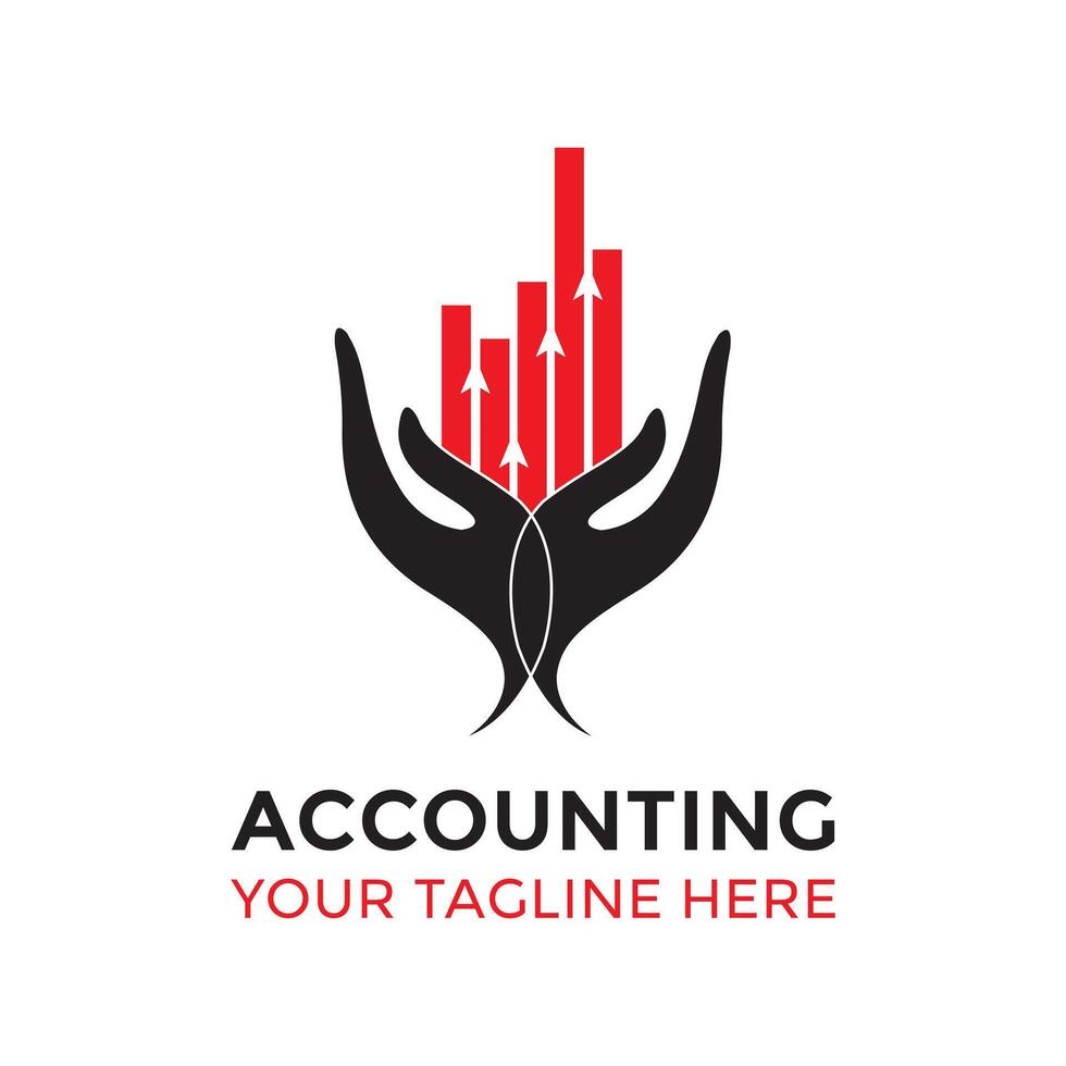 Accounting and Financial logo, Financial Advisors Logo Design Template vector