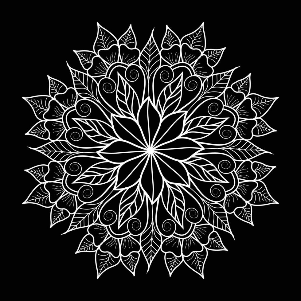 lujo mandala creativo único vistoso fácil vector eps mandala modelo diseño para gratis descargar