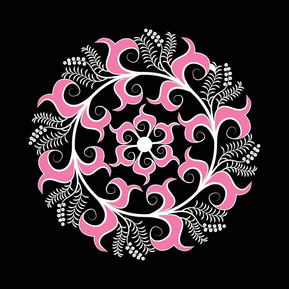 lujo mandala creativo único vistoso fácil vector eps mandala modelo diseño para gratis descargar