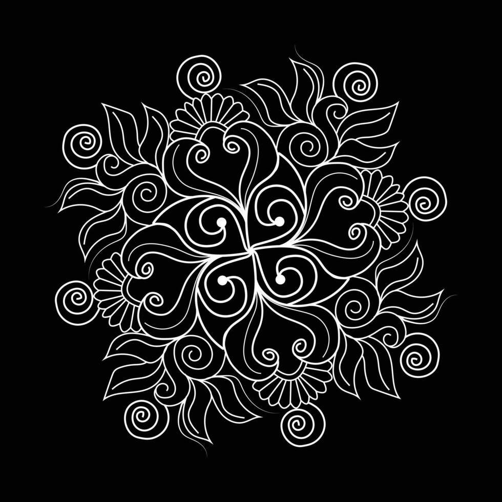 Luxury mandala creative unique colorful easy vector eps mandala pattern design for free download