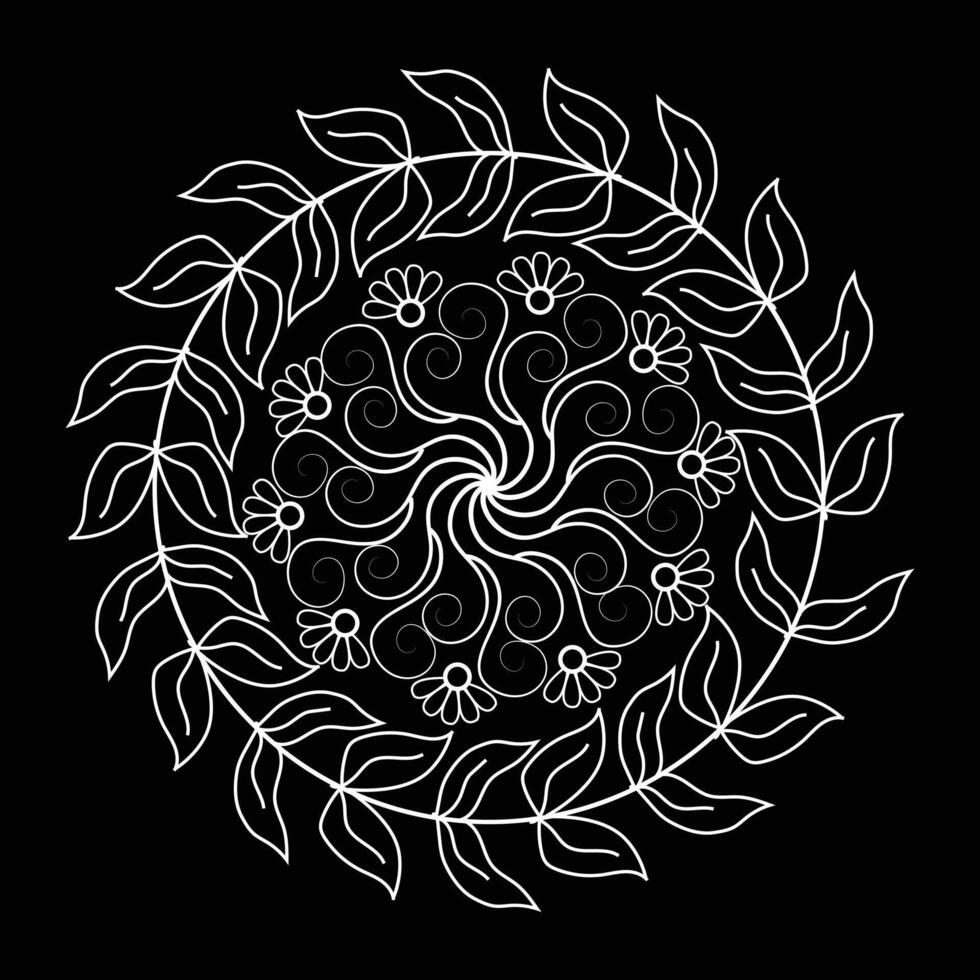 lujo mandala creativo único vistoso fácil vector eps mandala modelo diseño para gratis descargar