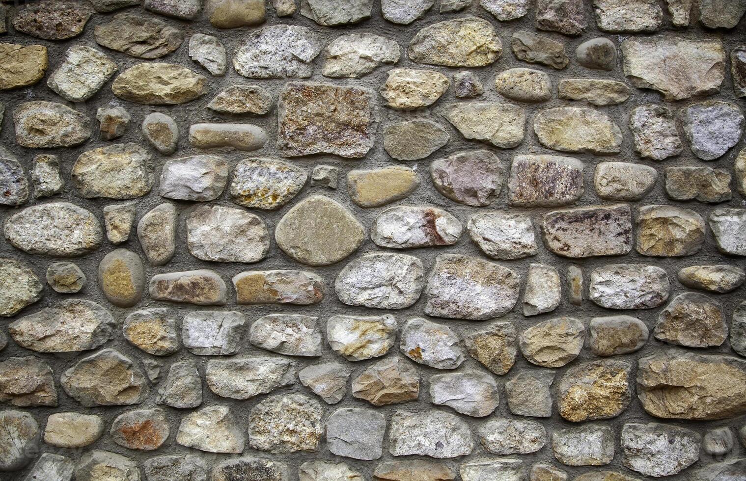 Old stone wall photo