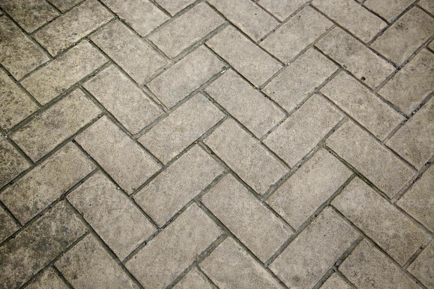 Cobblestones on a street photo
