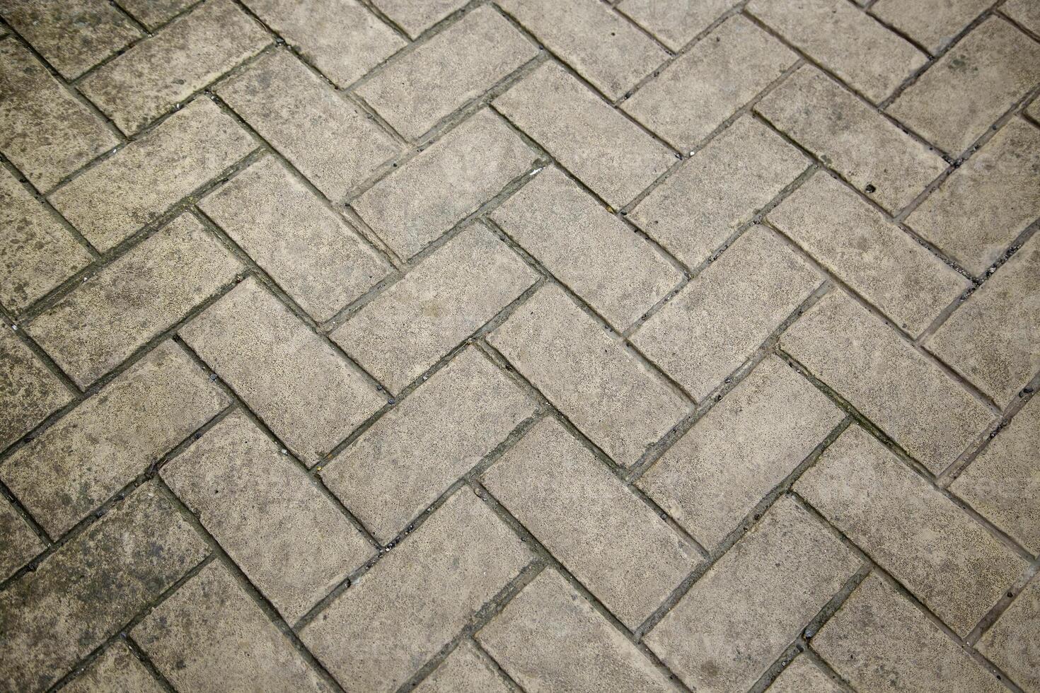 Cobblestones on a street photo