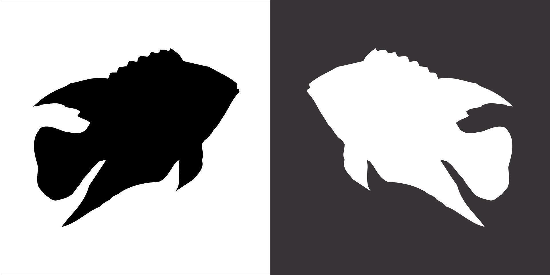 ilustración vector gráficos de pescado icono