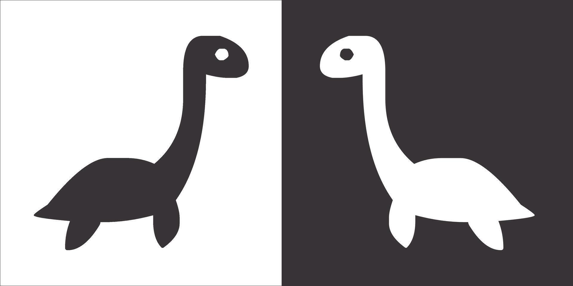ilustración vector gráficos de dinosaurio icono