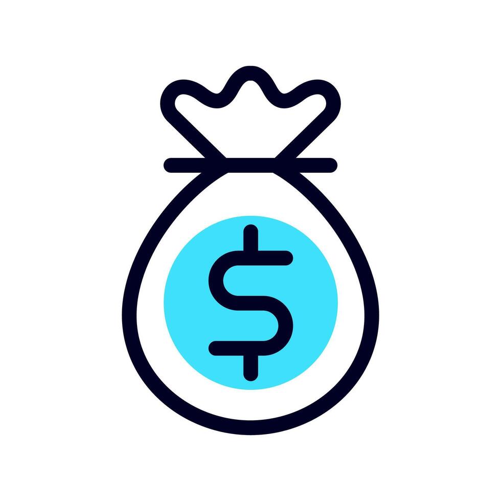 Money Bag design icon vector