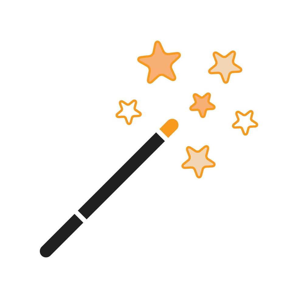 magic wand icon vector design illustration