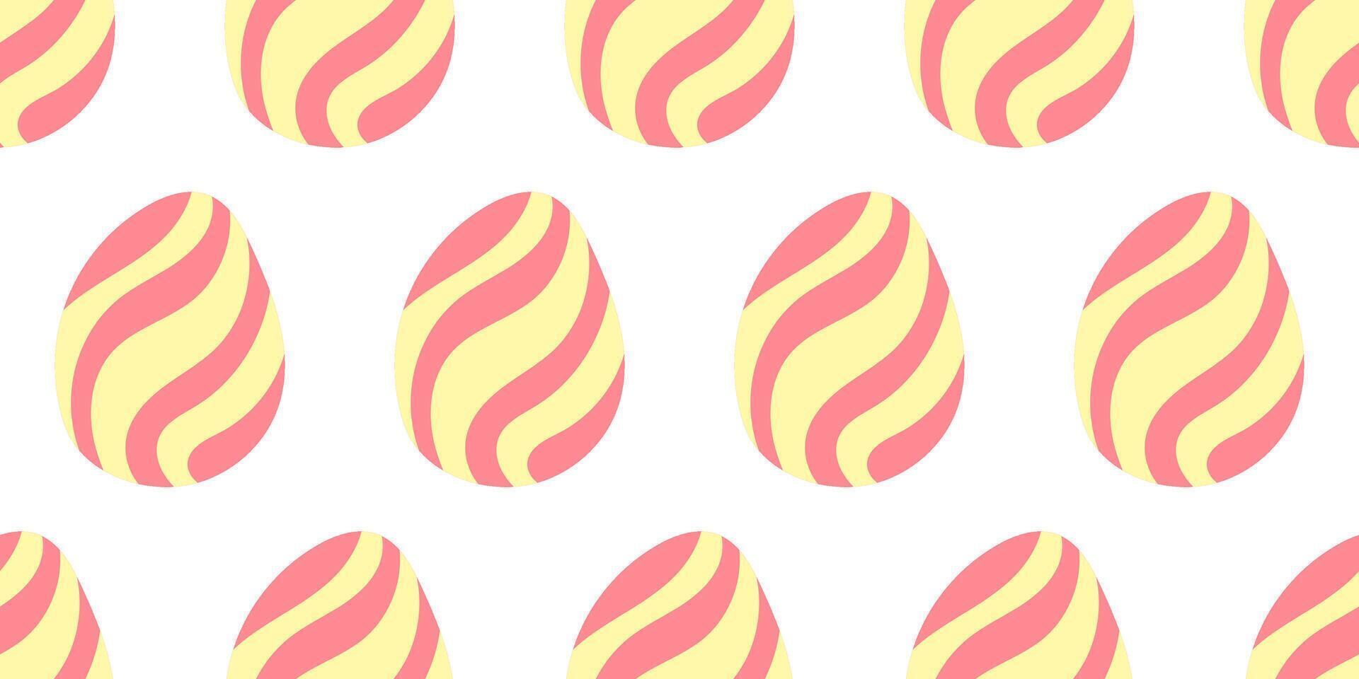 Seamless pattern with Easter eggs 42147755 Vector Art at Vecteezy