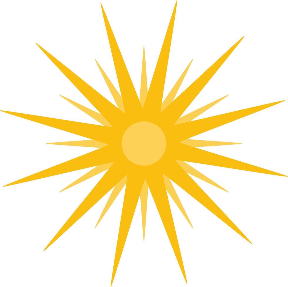 sun vector icon