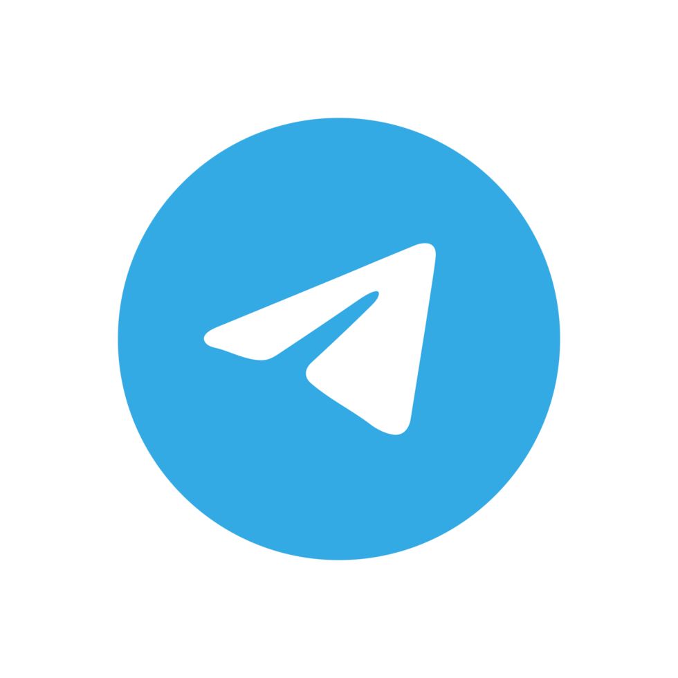 telegrama logo. telegrama social medios de comunicación icono. png