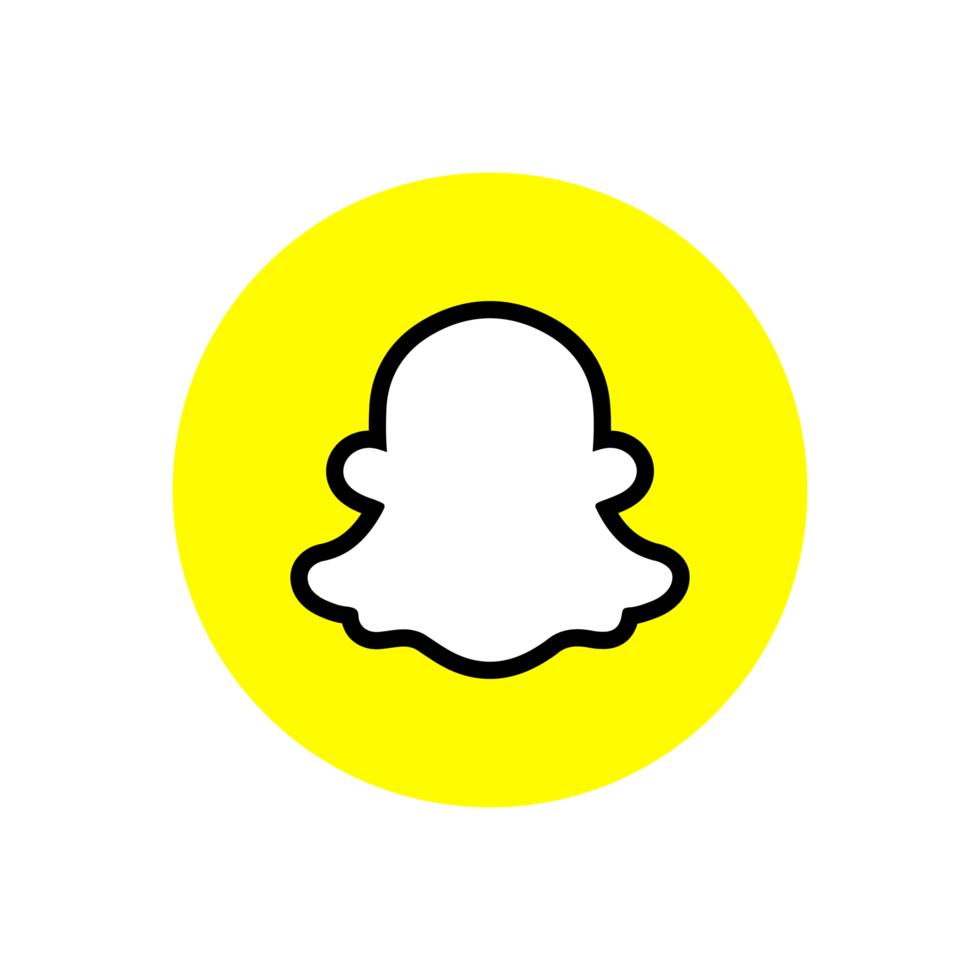 Snapchat Logo. Snapchat Sozial Medien Symbol. png