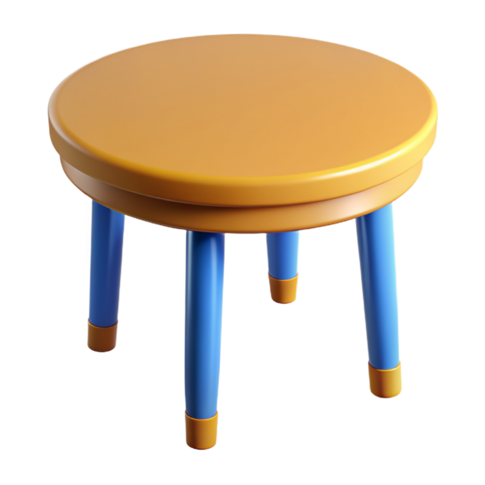 de madera mesa en 3d estilo png