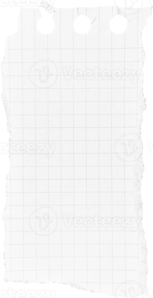 White Torn Ripped Paper Piece, Graphic Element png