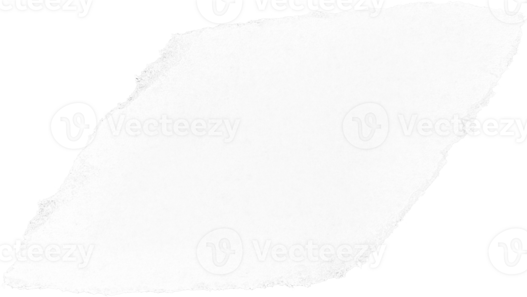 White Torn Ripped Paper Piece, Graphic Element png