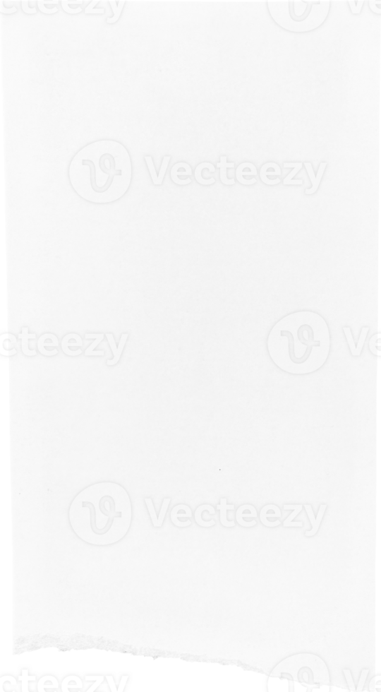 White Torn Ripped Paper Piece, Graphic Element png