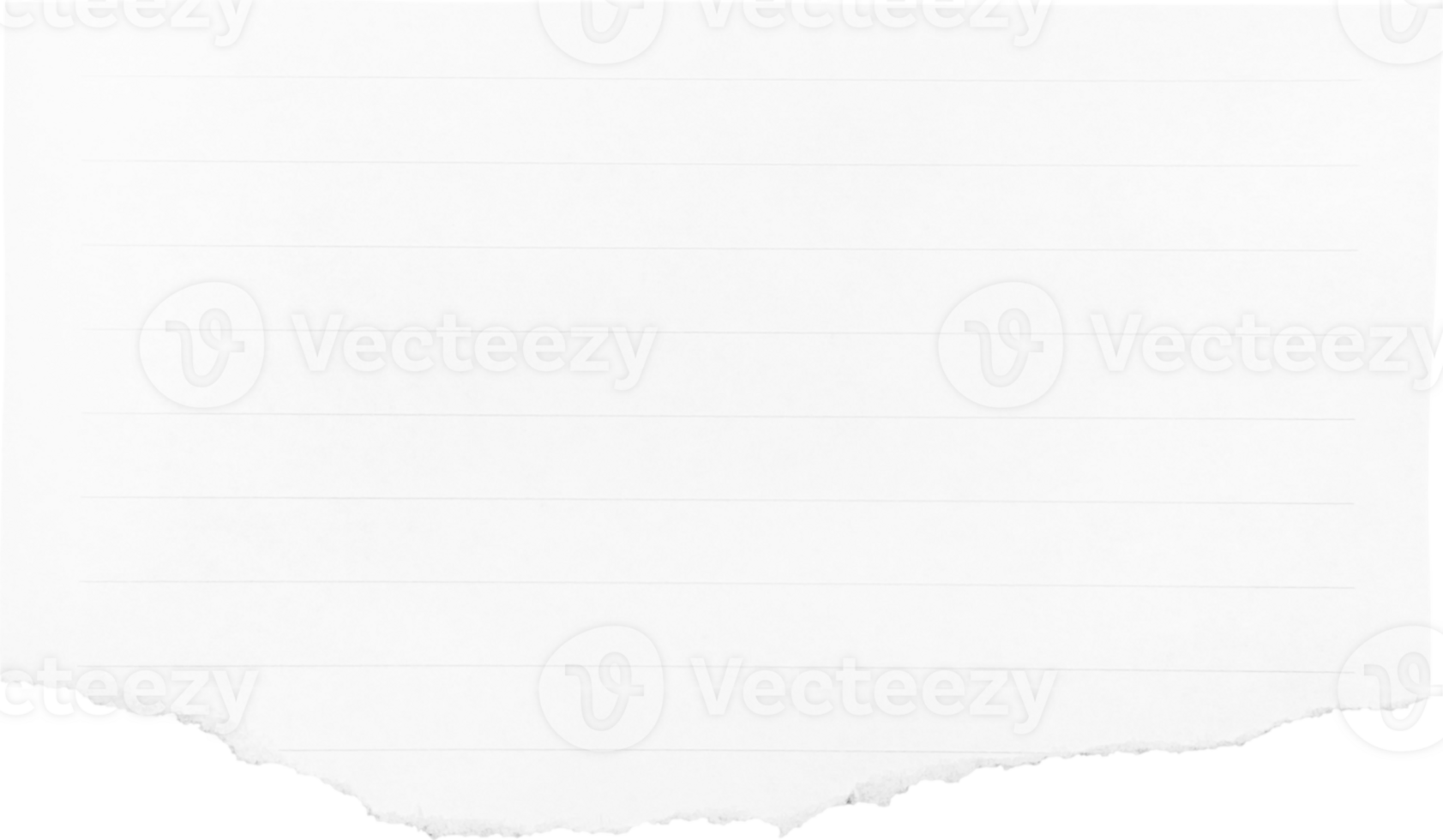 White Torn Ripped Paper Piece, Graphic Element png