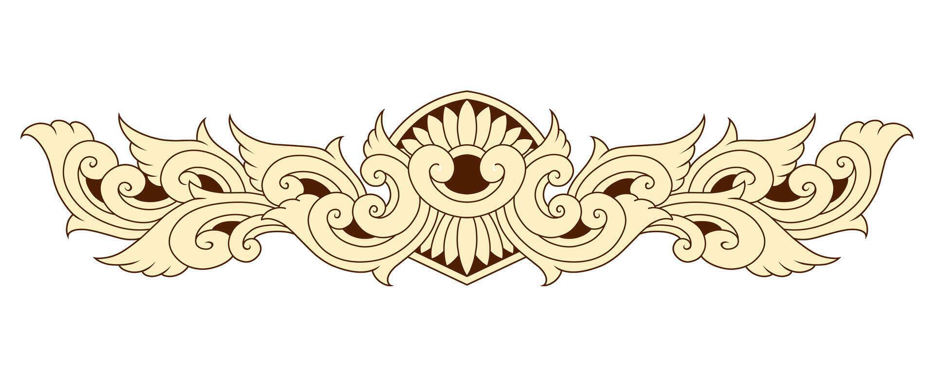 Free vector classic frame decoration for weddings