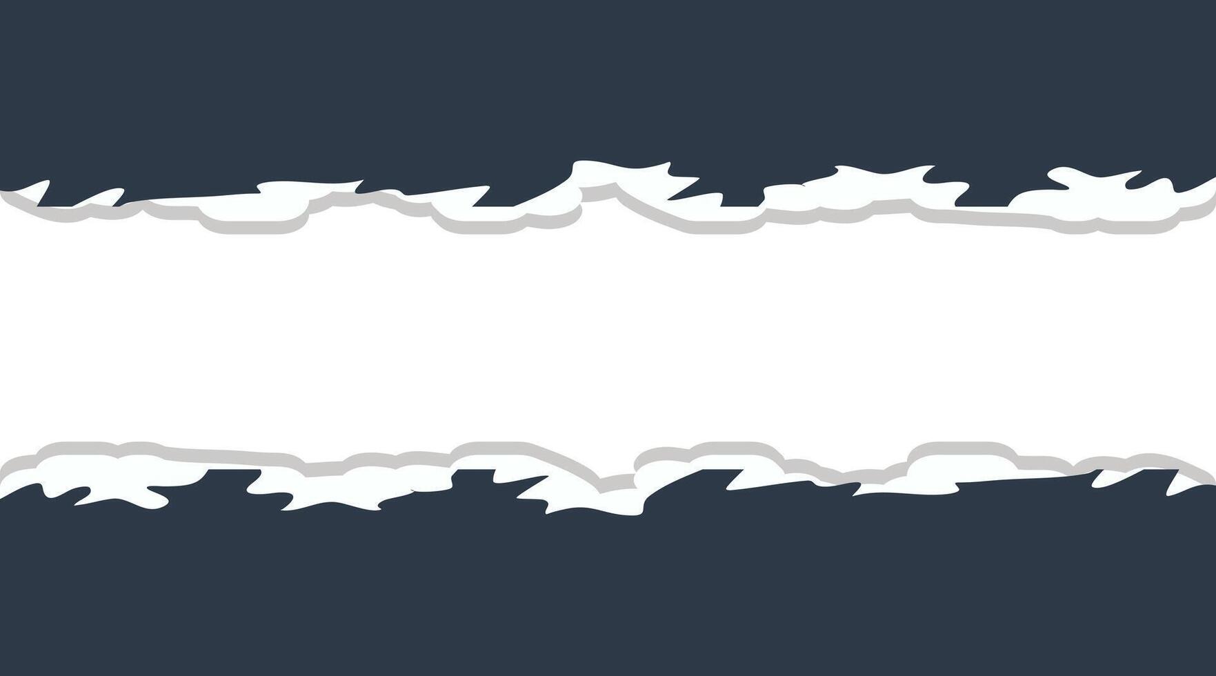 Tear off half a sheet of retro colored paper from the bottom. Vector template paper design.