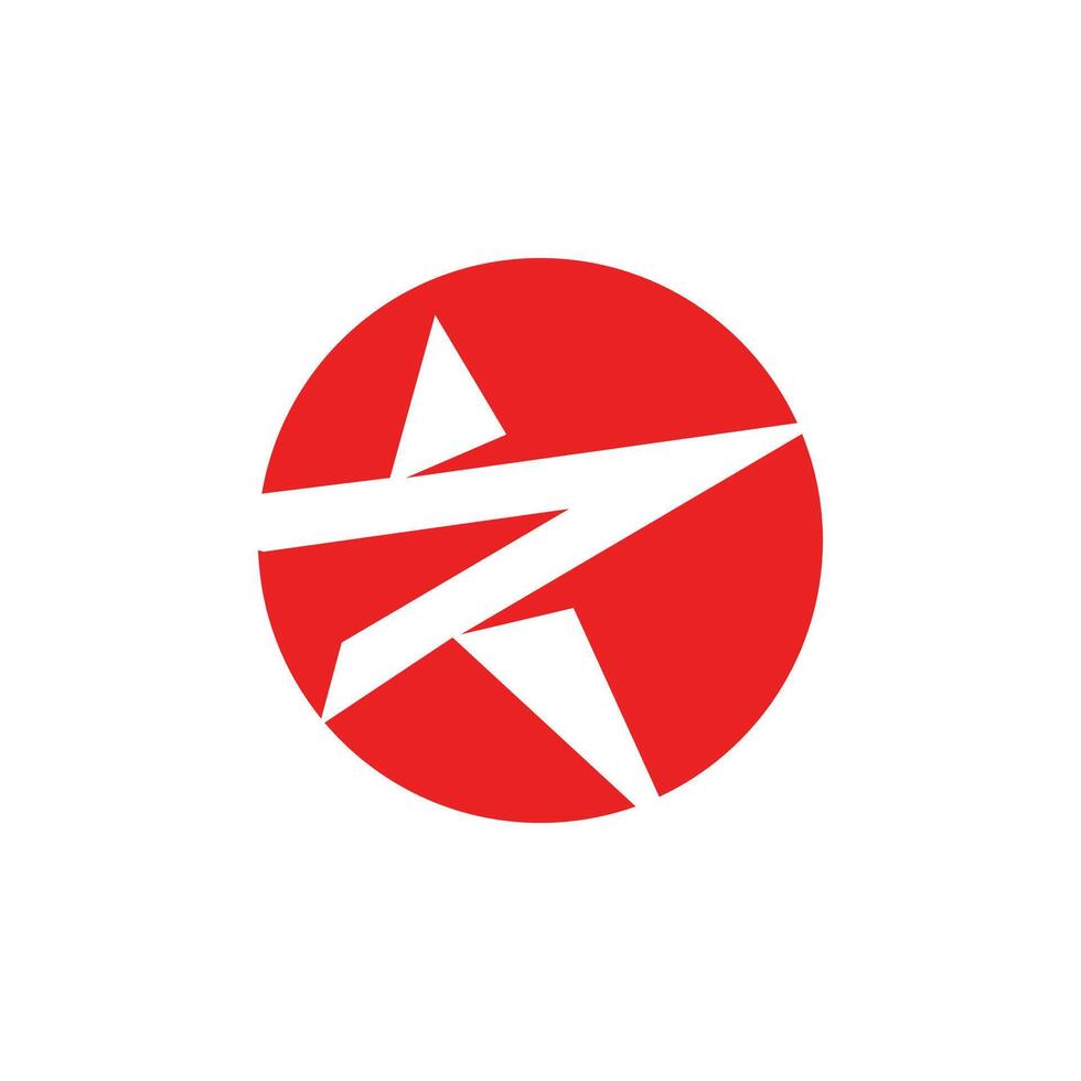 Star logo vector template element symbol design