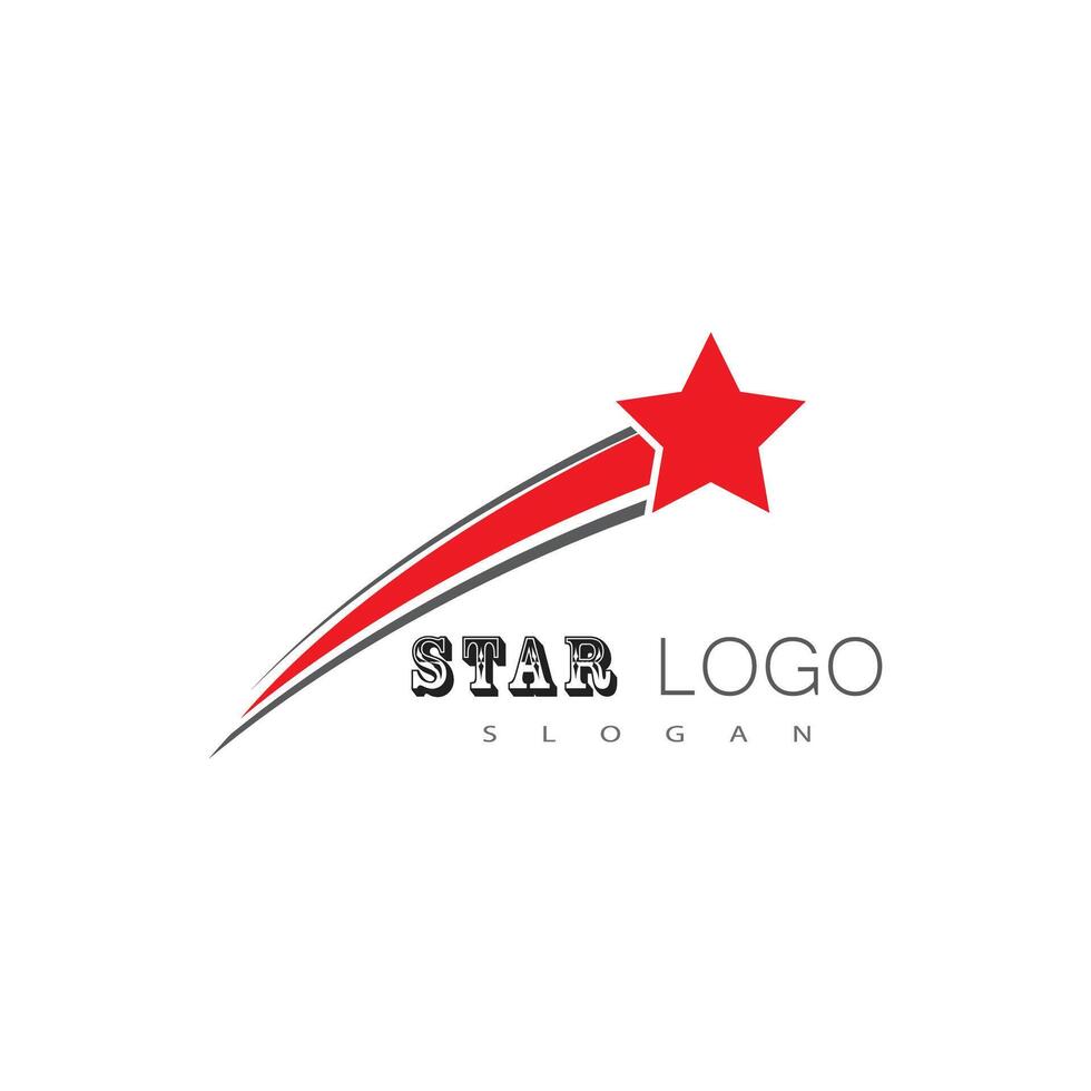 Star logo vector template element symbol design