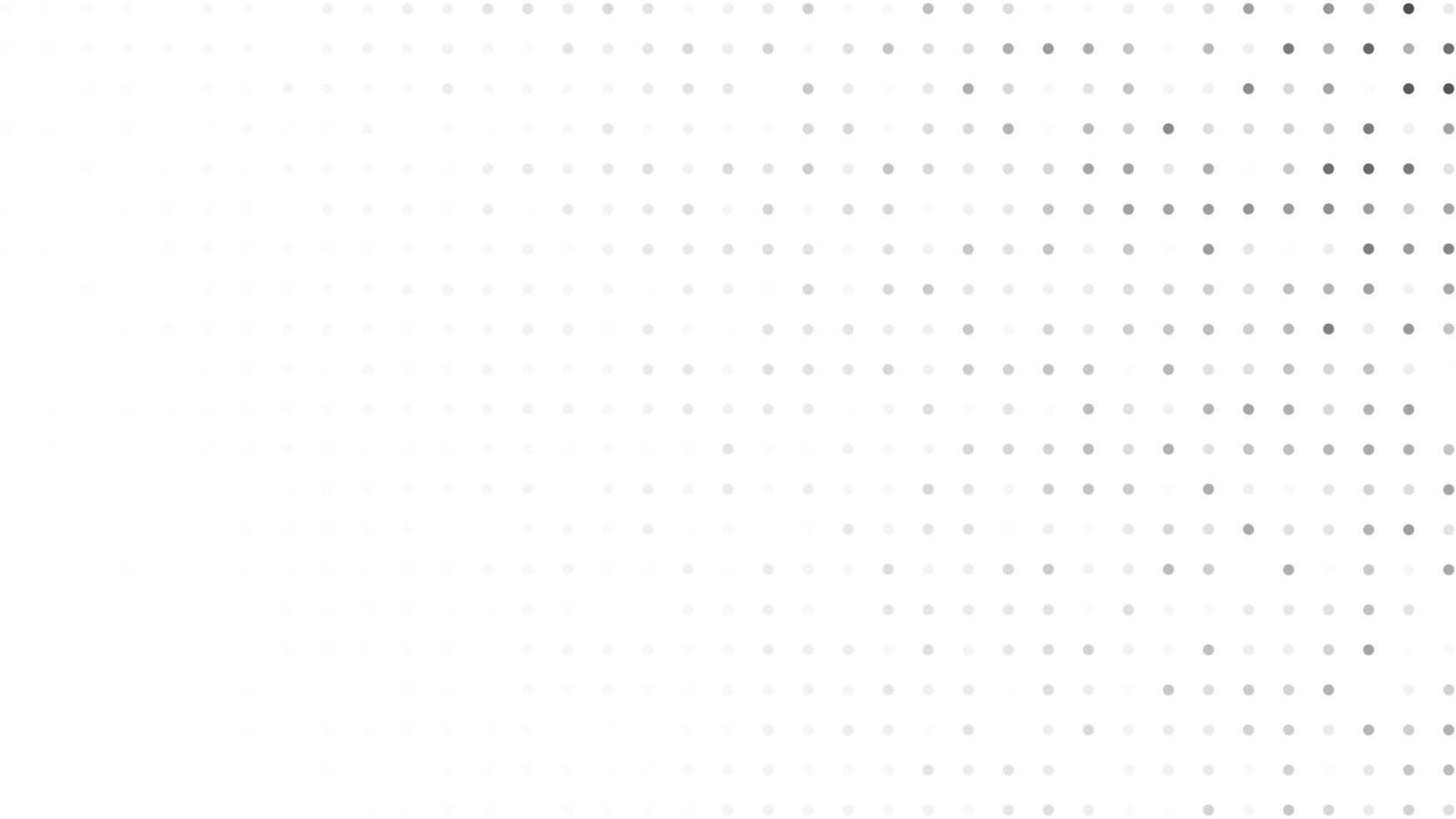 Monochrome halftone background with dots vector