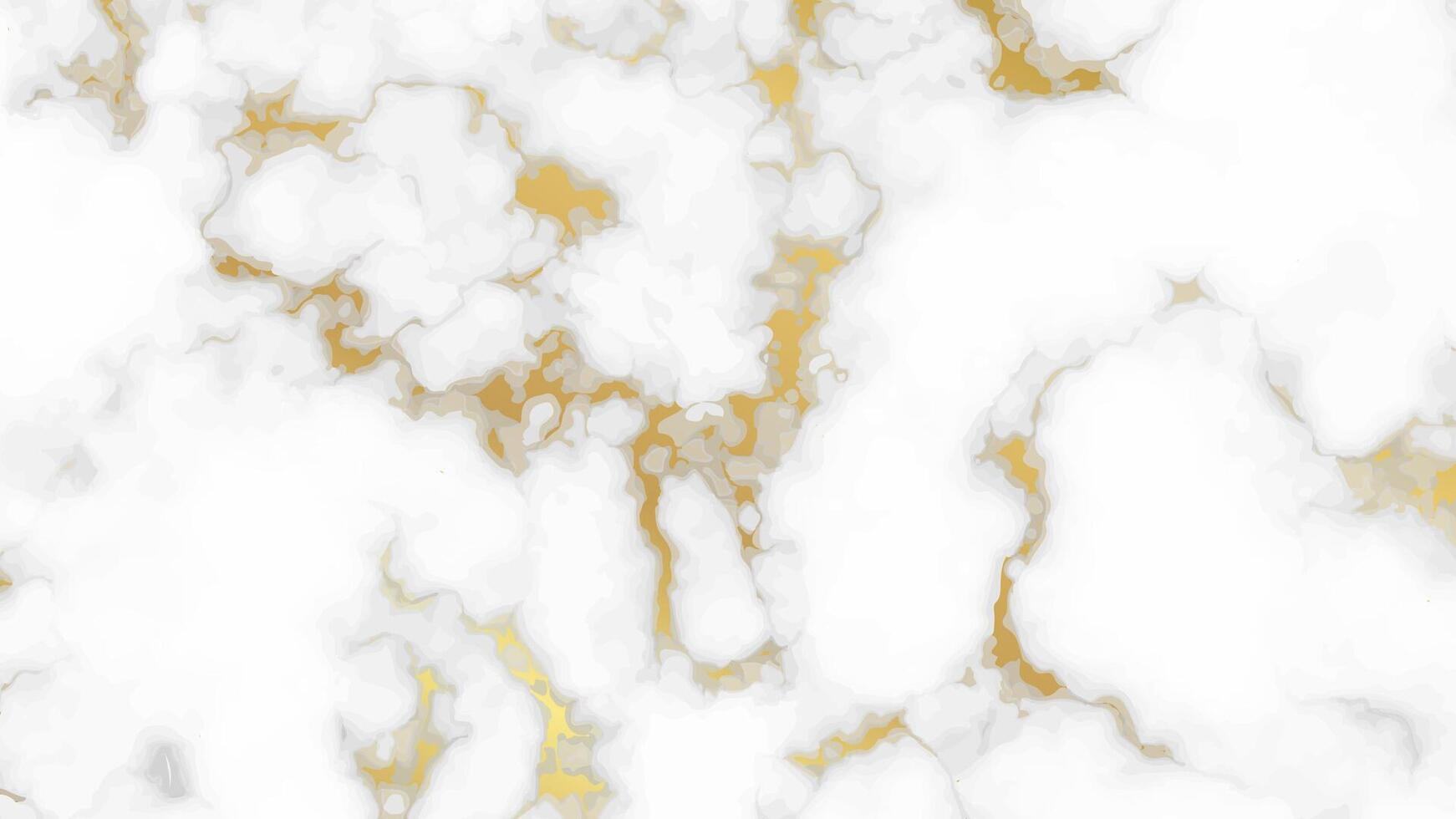 Gold marble texture background vector