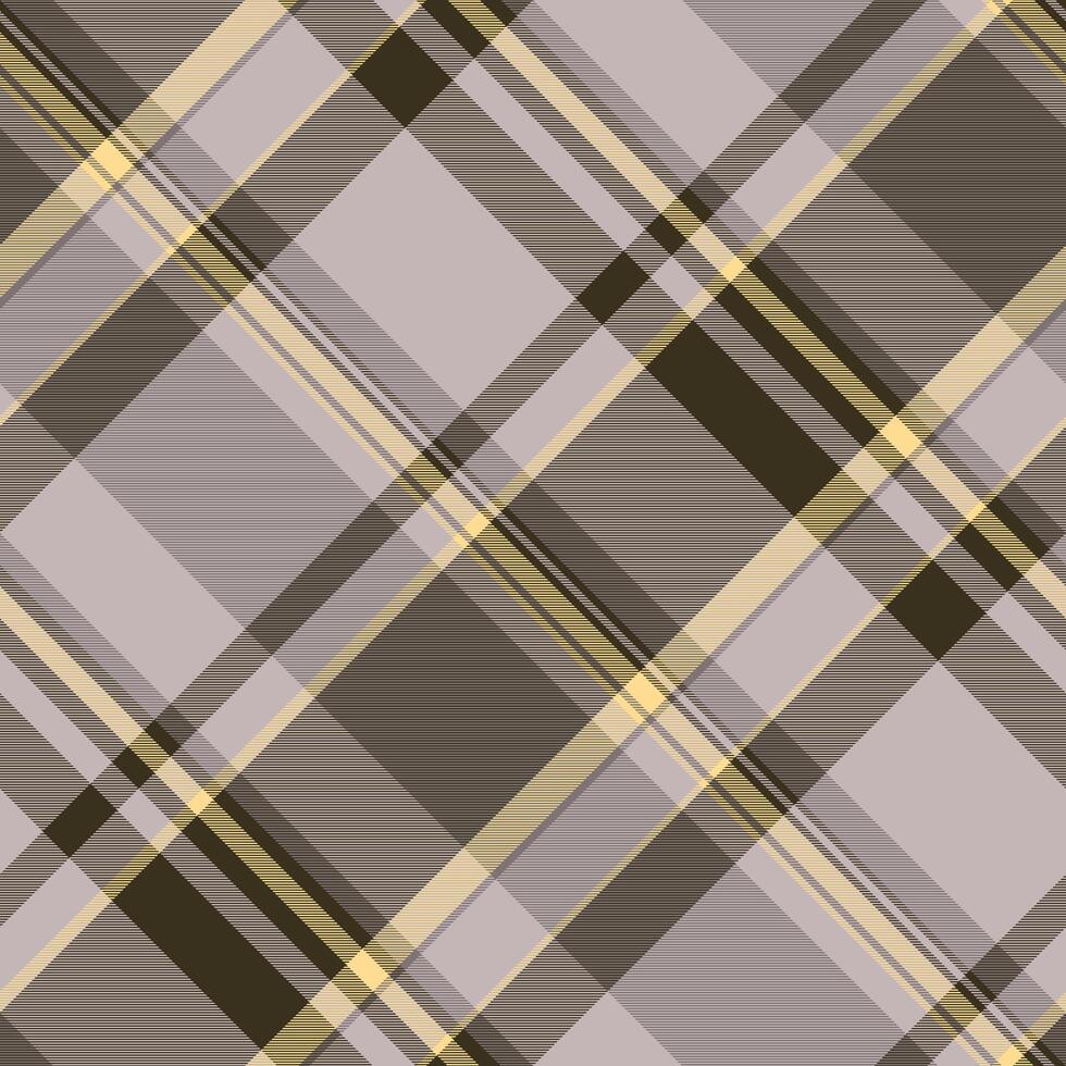 Background seamless check of plaid textile texture with a pattern vector fabric tartan.