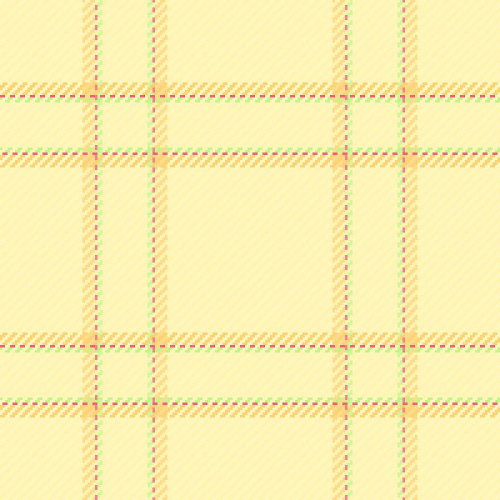 Fabric background plaid of tartan vector textile with a check seamless texture pattern.