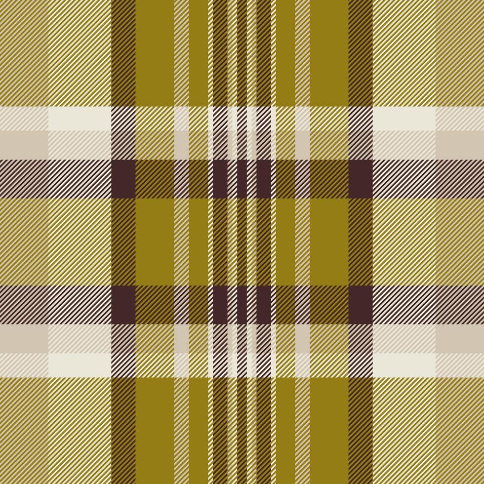 Background seamless textile of check texture vector with a pattern fabric tartan plaid.