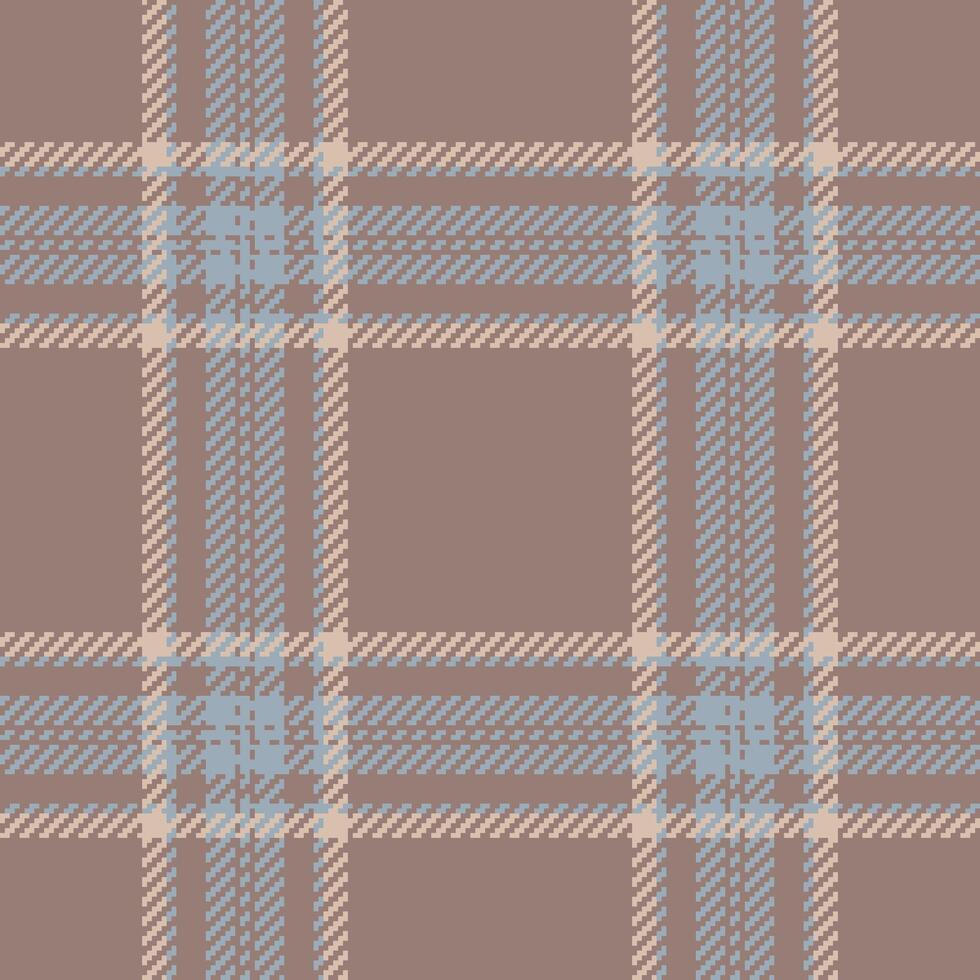 Tribal check pattern vector, panel fabric texture seamless. Yard tartan background plaid textile in pastel and light colors. vector