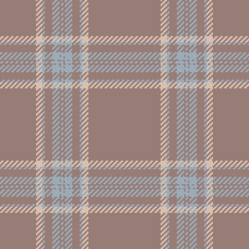 Tribal check pattern vector, panel fabric texture seamless. Yard tartan background plaid textile in pastel and light colors. vector