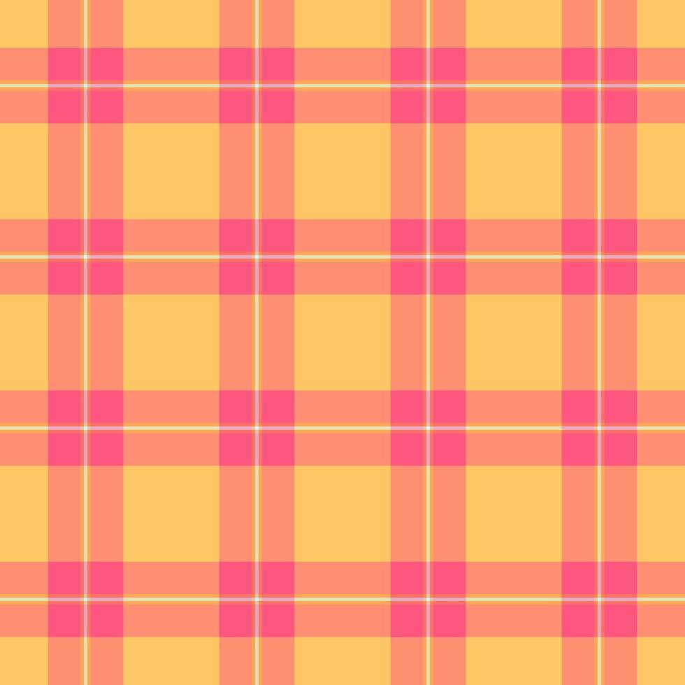 Textile design of textured plaid. Checkered fabric pattern swatch for shirt, dress, suit, wrapping paper print, invitation and gift card. vector