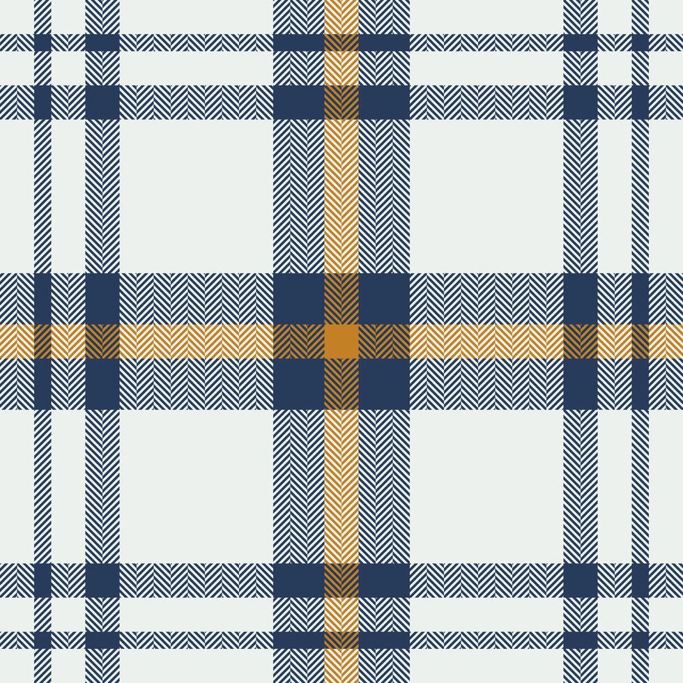 Plaid check pattern. Seamless fabric texture. Tartan textile print. vector