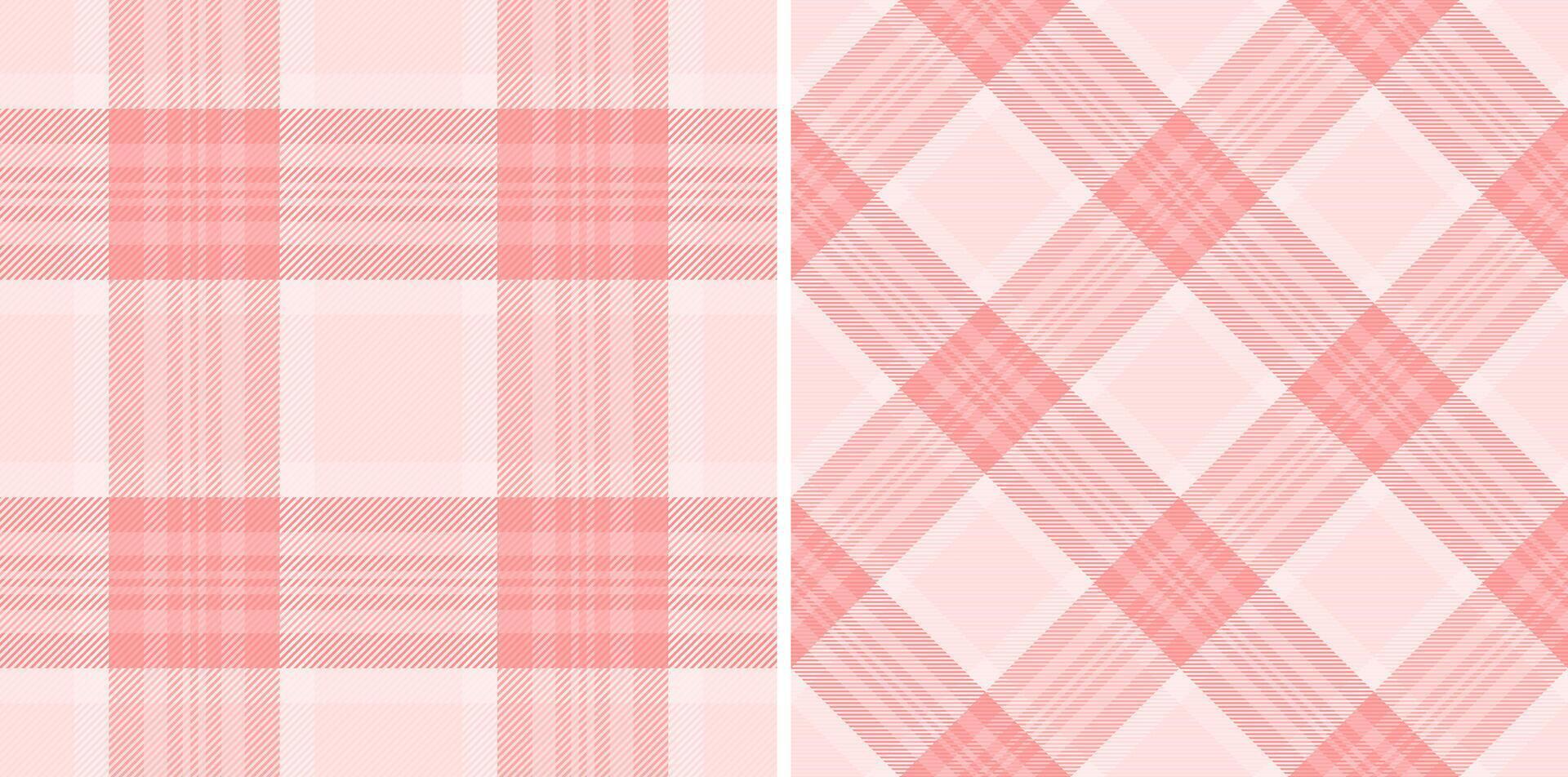 Pattern plaid seamless of vector check background with a fabric texture textile tartan. Set in spring colors for eco friendly packaging ideas products.