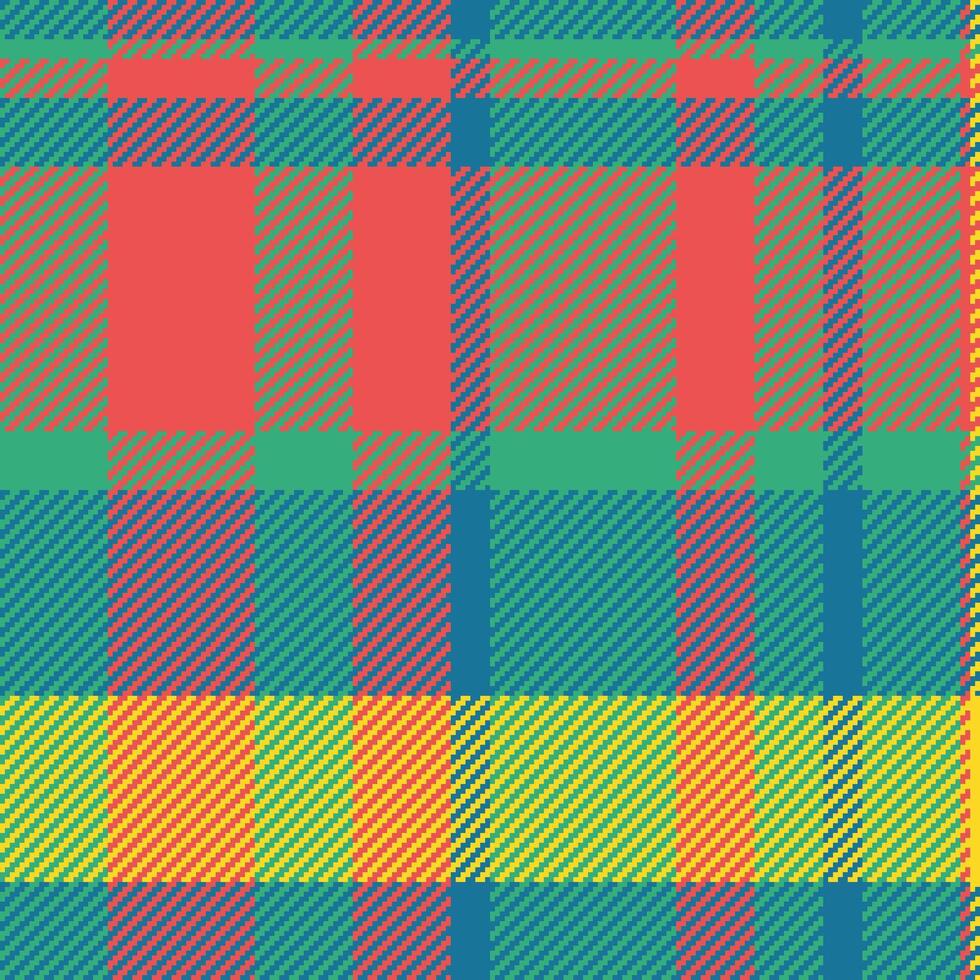 Texture pattern fabric of textile check seamless with a plaid background vector tartan.